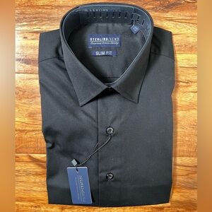 Sterling Sewn Black Dress Shirt